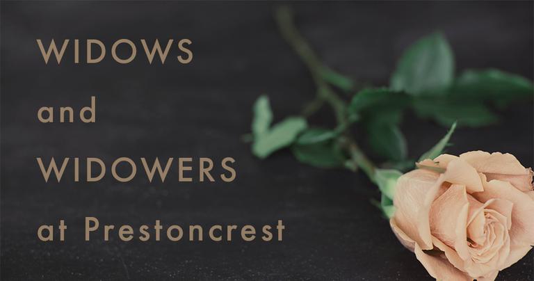 Widows Widowers