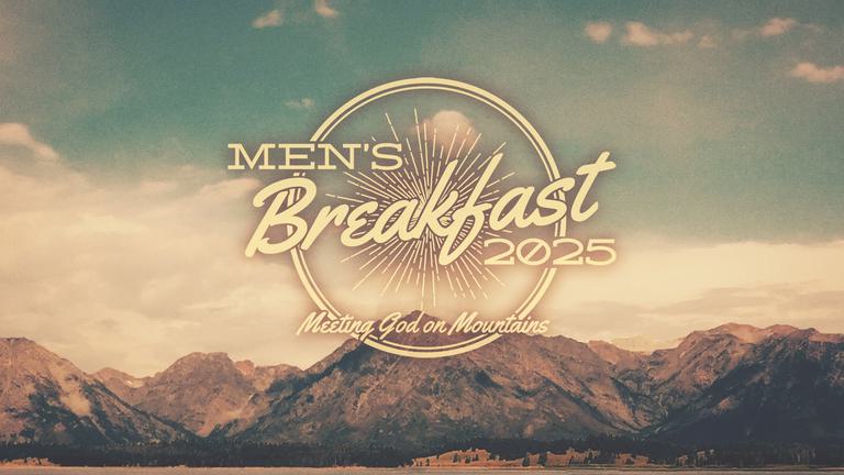Mens Breakfast 2025 Title