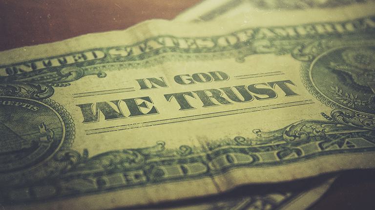 In God We Trust Title 16x9