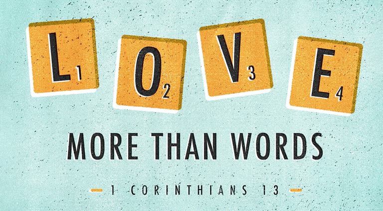 LOVE More Than Words 16x9 Title